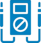 Current testing device icon