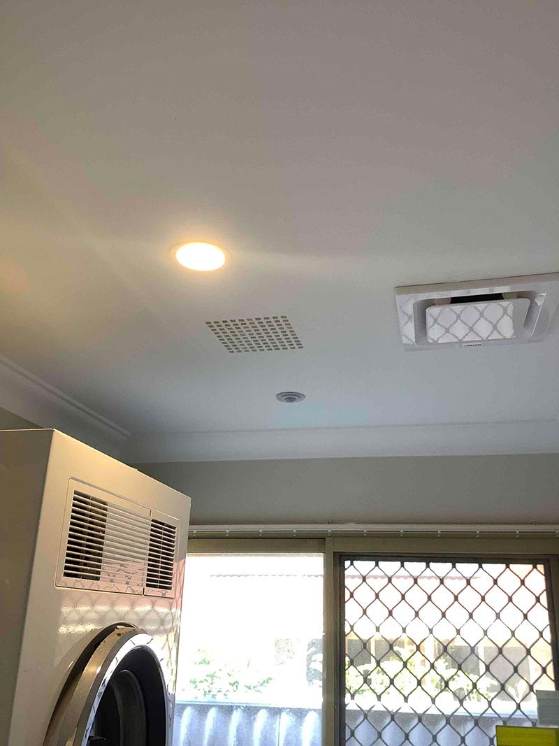 residential light install clients